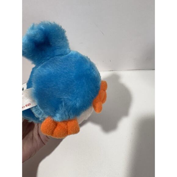 Russ Berrie Lot Of 3 Plush - 2 Blue BIRD Of Happiness Chick Chirps & 1 Lester - Picture 6 of 12